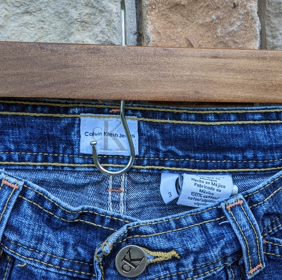 Calvin Klein Distressed Jeans - Picture 2 of 4